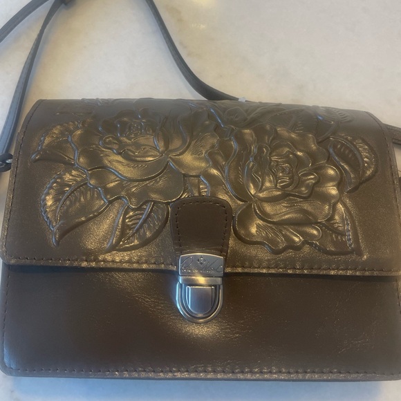 PATRICIA NASH MUSHROOM CROSSBODY BAG! Stunning - Picture 3 of 4